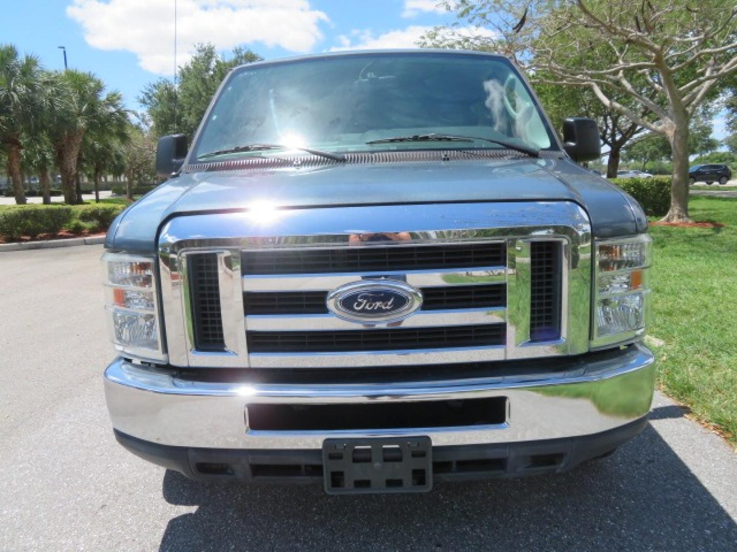 2013 Dark Blue /Gray Ford E-Series Wagon XLT (1FMNE1BW4DD) with an 4.6L V8 engine, Automatic transmission, located at 4301 Oak Circle #19, Boca Raton, FL, 33431, (954) 561-2499, 26.388861, -80.084038 - You are looking at a Gorgeous 2013 Ford E150 XLT Handicap Wheelchair Conversion Van with 22K Original Miles, Tie Down System, Power Electric VMI Side Entry Wheelchair Lift, Back Up Camera, Factory Navigation and Much Much More. This van is Awesome. This is a Nice Rust Free Van with a Clean Carfax, C - Photo#8